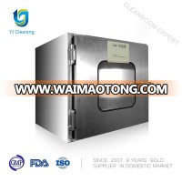 YJ-PB-1 stainless steel Hvac Cleanroom Equipment Static Pass Box