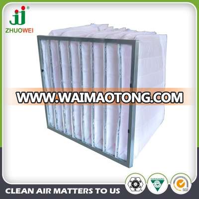 HVAC Fine filtration synthetic bag filter/bag air filter/pocket air filter F5;F6;F7;F8;F9