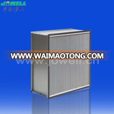 High Effficiency Deep Pleated HEPA Filters for industrial Filtration