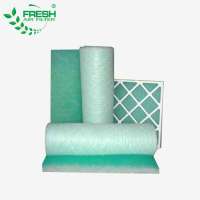 EN779 paint spray booth glass fiber floor fiberglass filter