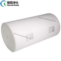 FS-600G Synthetic fiber F5/EU5 air prefilter material/ceiling filter roll for industrial painting