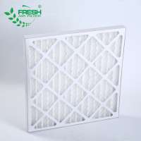 G2 G3 G4 F5 frame industrial cardboard air pre filter pleated panel air filter