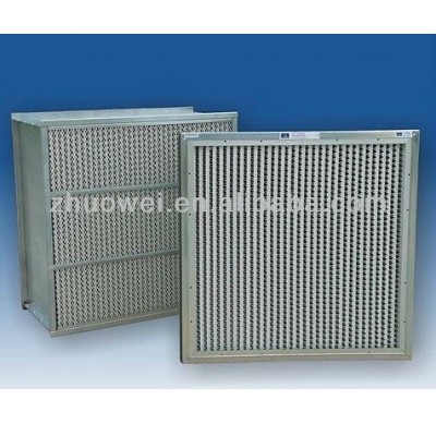 HVAC Air Filters Industrial HEPA Filters Aluminum Frame