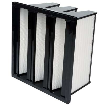 High Efficiency Multifil Compact V-bank Shape HEPA filter