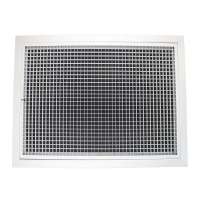 HVAC ceiling air ventilation grilles door-hinged eggcrate grille aluminum return air grilles with air filter