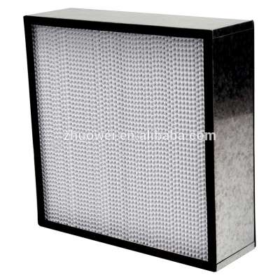 Aluminum separator hepa air filter H13 99.99% efficiency air filters