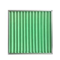 G4 plate type synthetic fibre panel aluminum frame Primary air filter