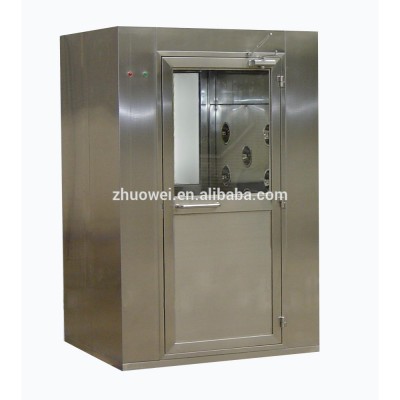 Biometric Fingerprint Lock English Voice Prompt Clean Room Air Shower SUS 304 Material Body